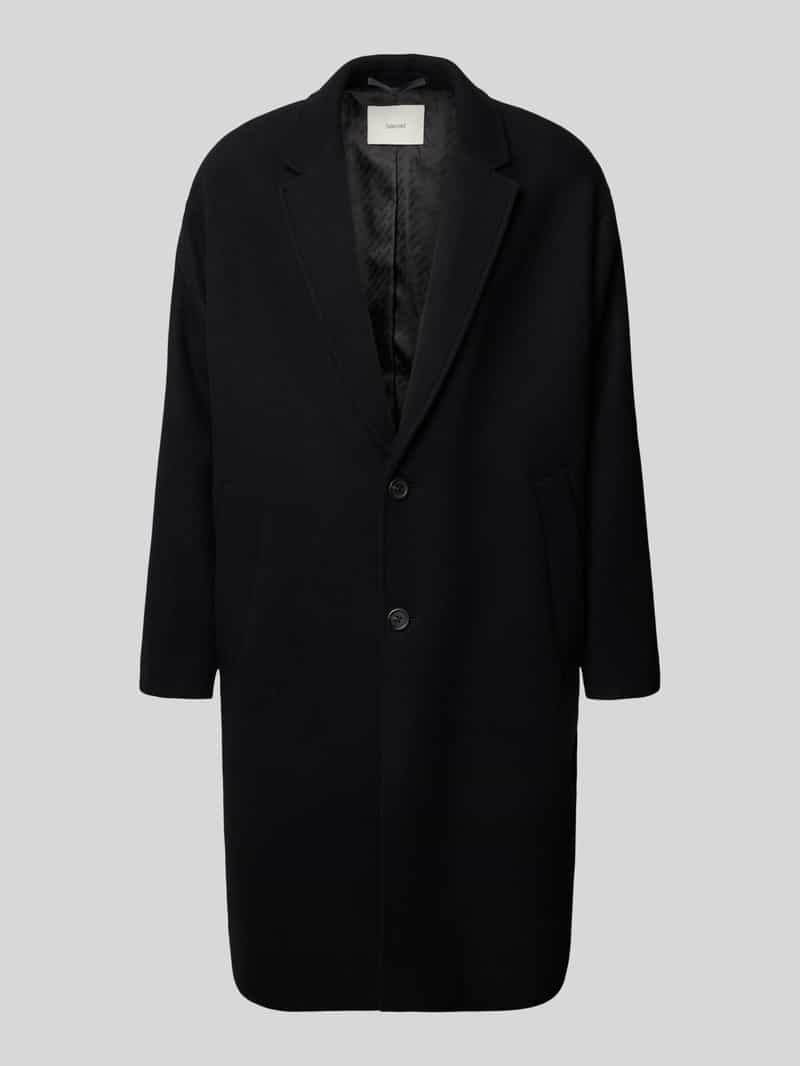 Selected Homme Regular fit lange wollen jas met reverskraag model 'MILO'