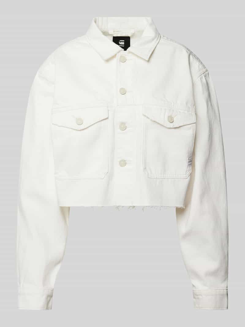 G-Star Raw Kort overhemdjack met steekzakken