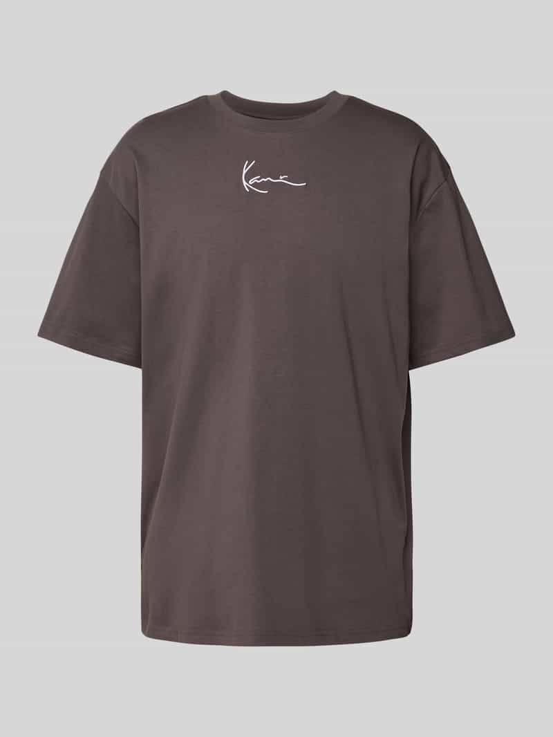 Karl Kani T-shirt met labelstitching