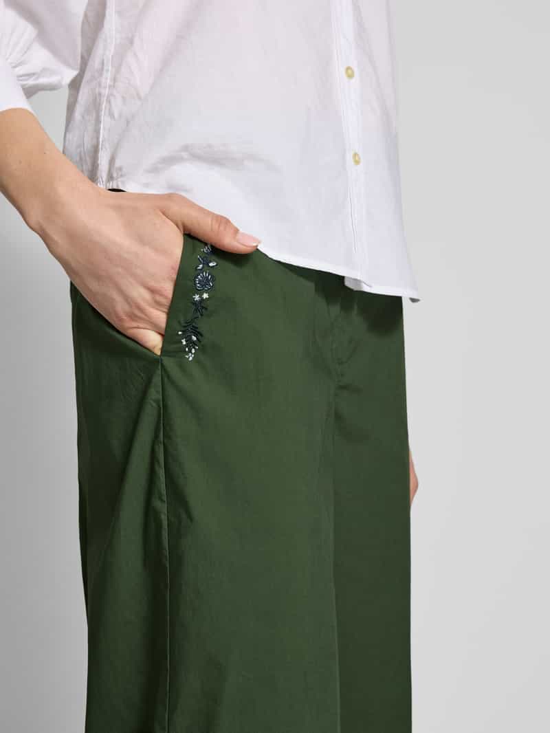 Marella Wide leg broek met verkort model 'ORANO'