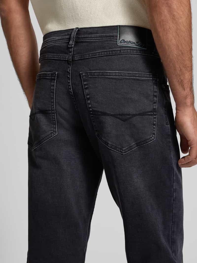 Christian Berg Men Regular fit jeans met steekzakken