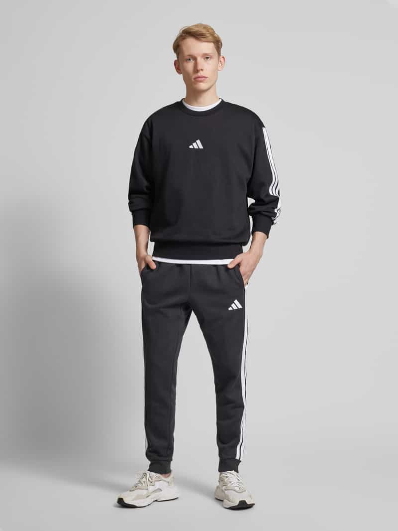 Adidas Regular fit sweatpants met labelstitching zwart, foto 7