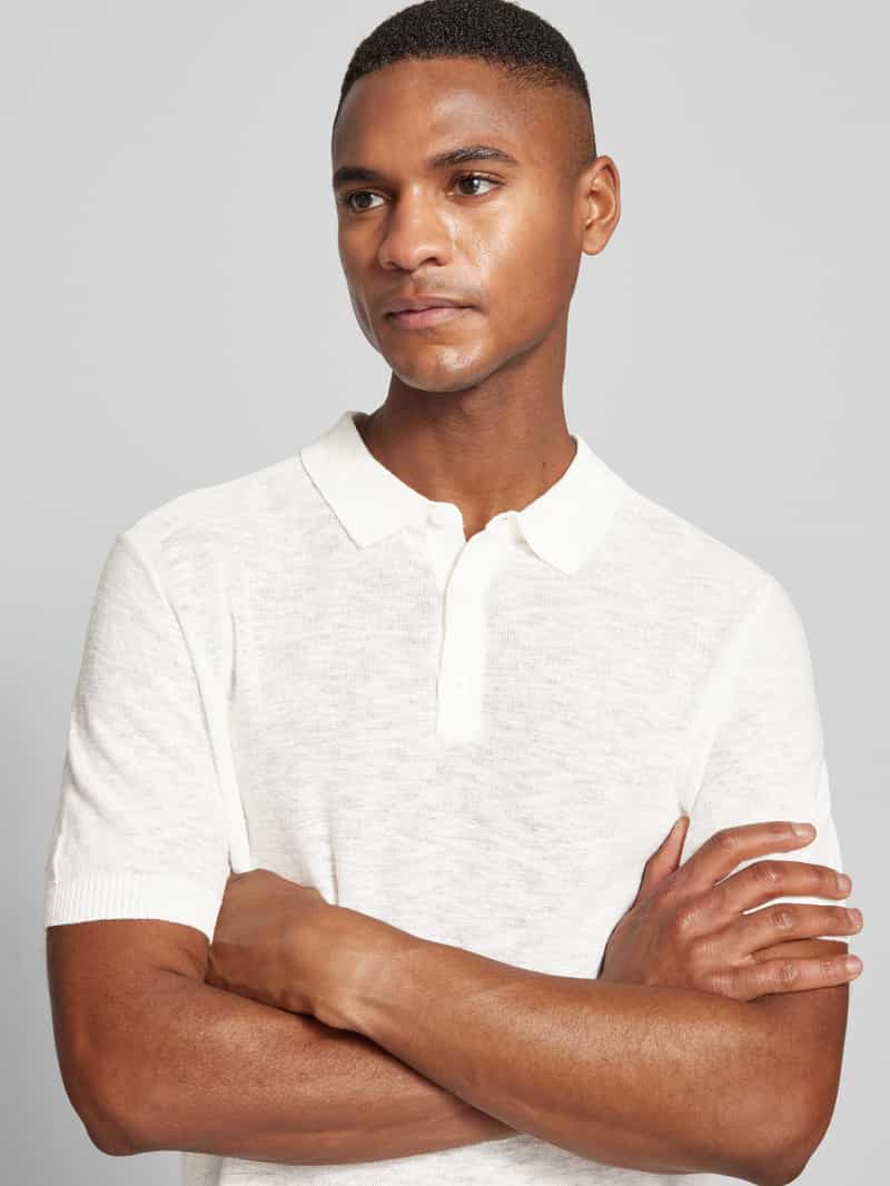 Antony Morato Slim fit poloshirt met ribboorden