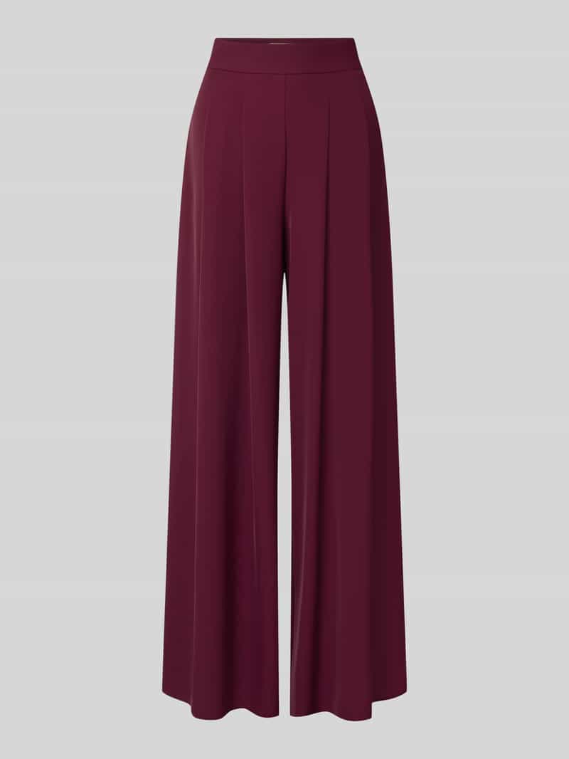 RINASCIMENTO wide leg stoffen broek met ritszakken