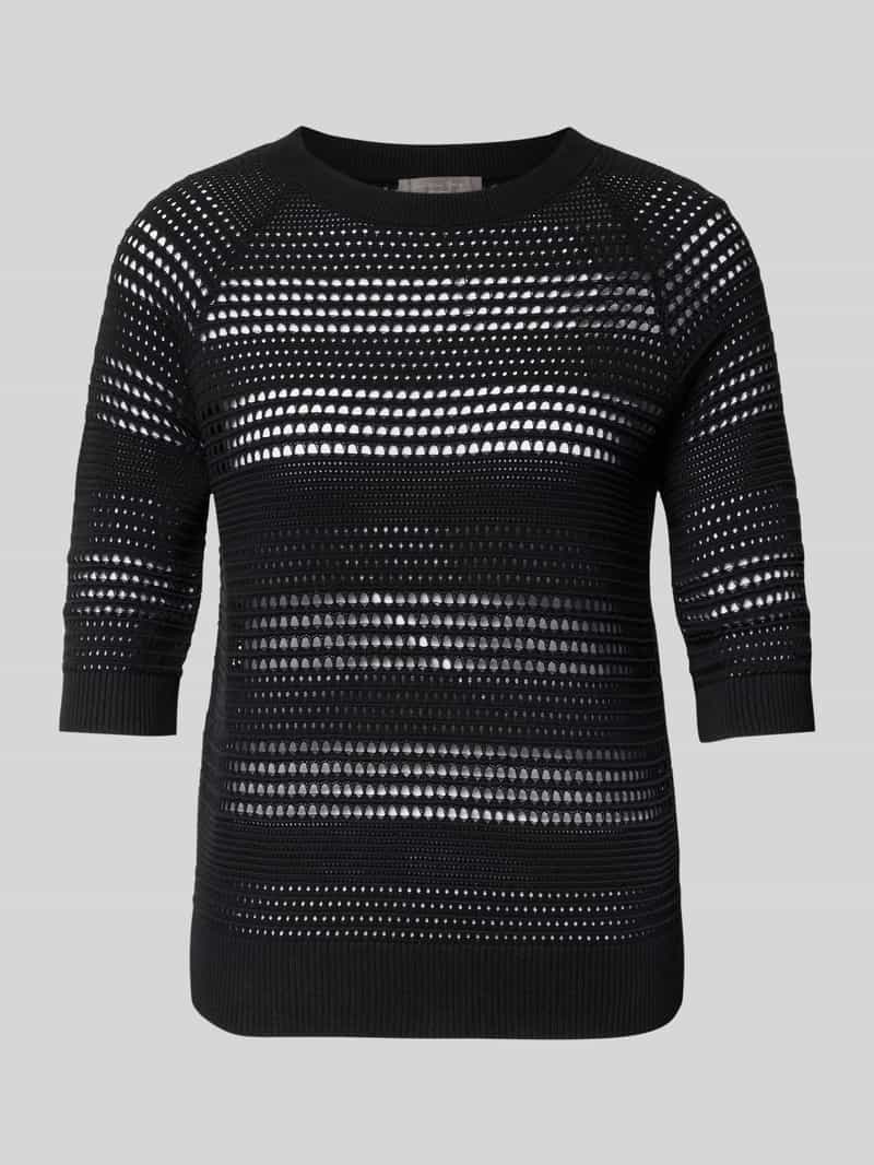 Christian Berg Woman Selection Gebreide pullover met ronde hals