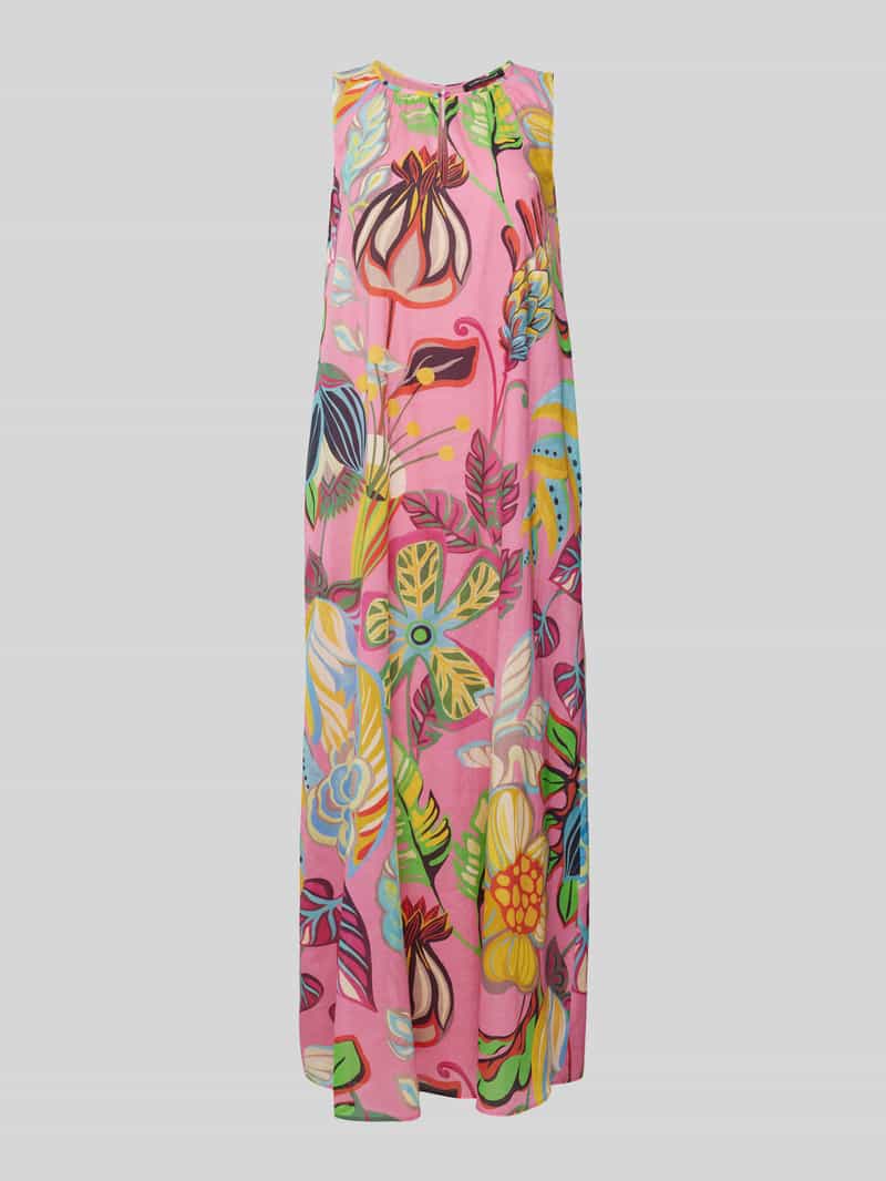 LUISA CERANO Maxi-jurk met druppelvormige hals