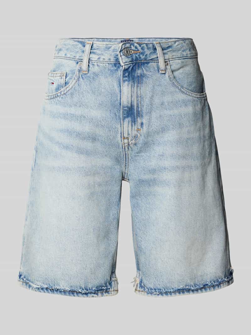 Tommy Jeans Relaxed fit bermuda van een mix van katoen en lyocell model 'MIA'