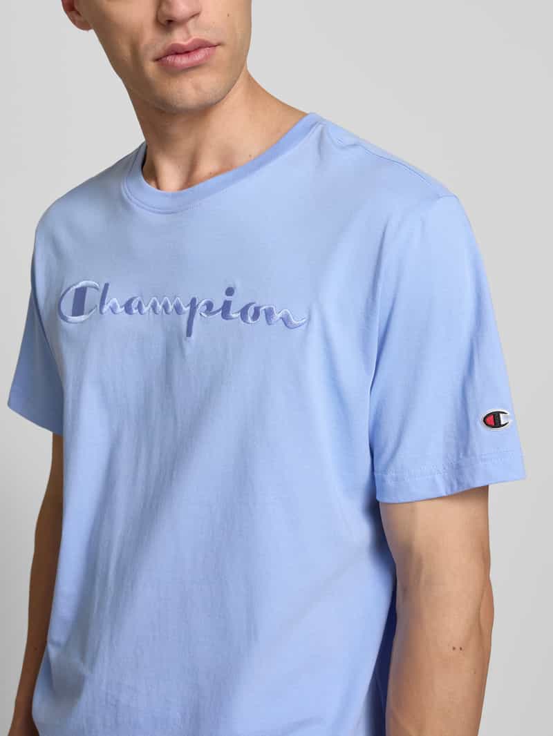 Champion T-shirt met labelstitching model 'ICONS'
