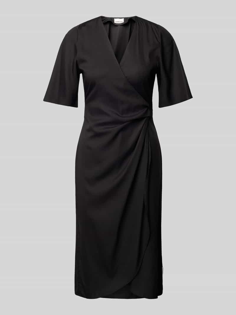 ARMEDANGELS Midi-jurk met strikceintuur model 'NATAALE'