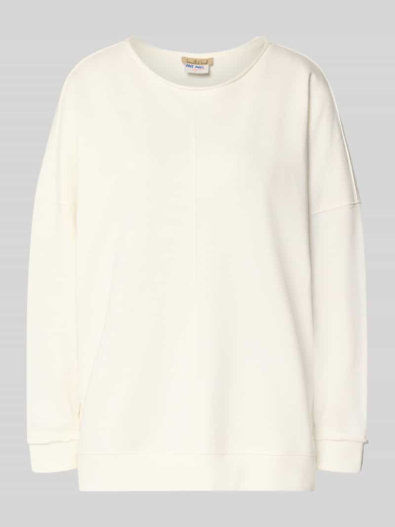 oversized sweatshirt van katoenmix