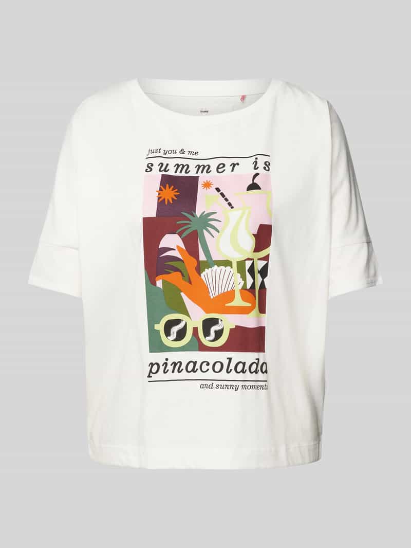 Lieblingsstück T-shirt met ronde hals model 'Dacina'