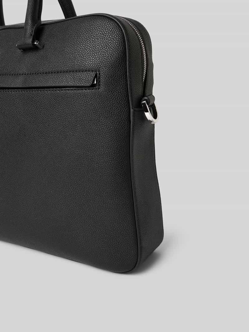 Boss Handtas met label in reliëf model 'Ray'