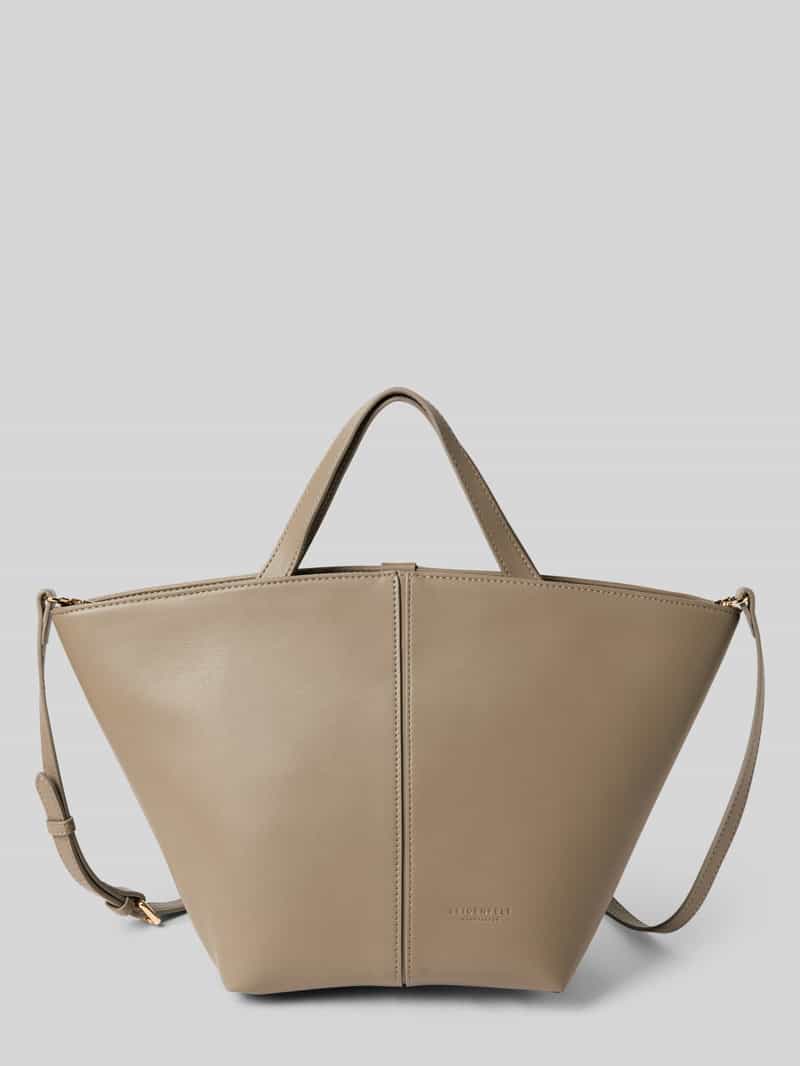 Seidenfelt Handtas met ketting model 'LAINIO'