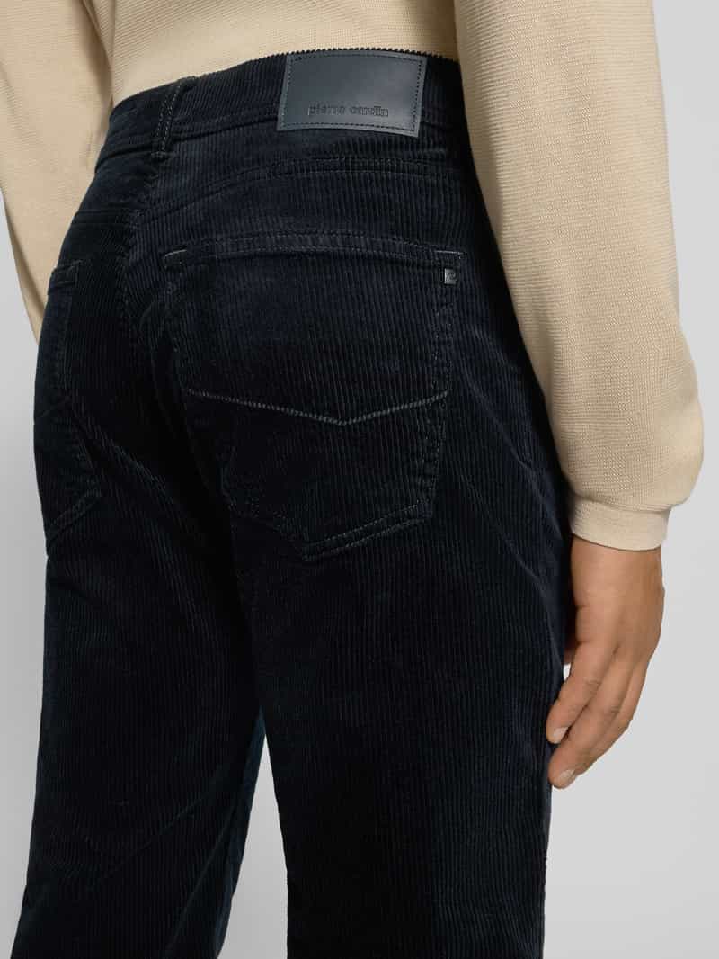 Pierre Cardin Slim fit corduroy jeans in ribcordlook model 'Laval'