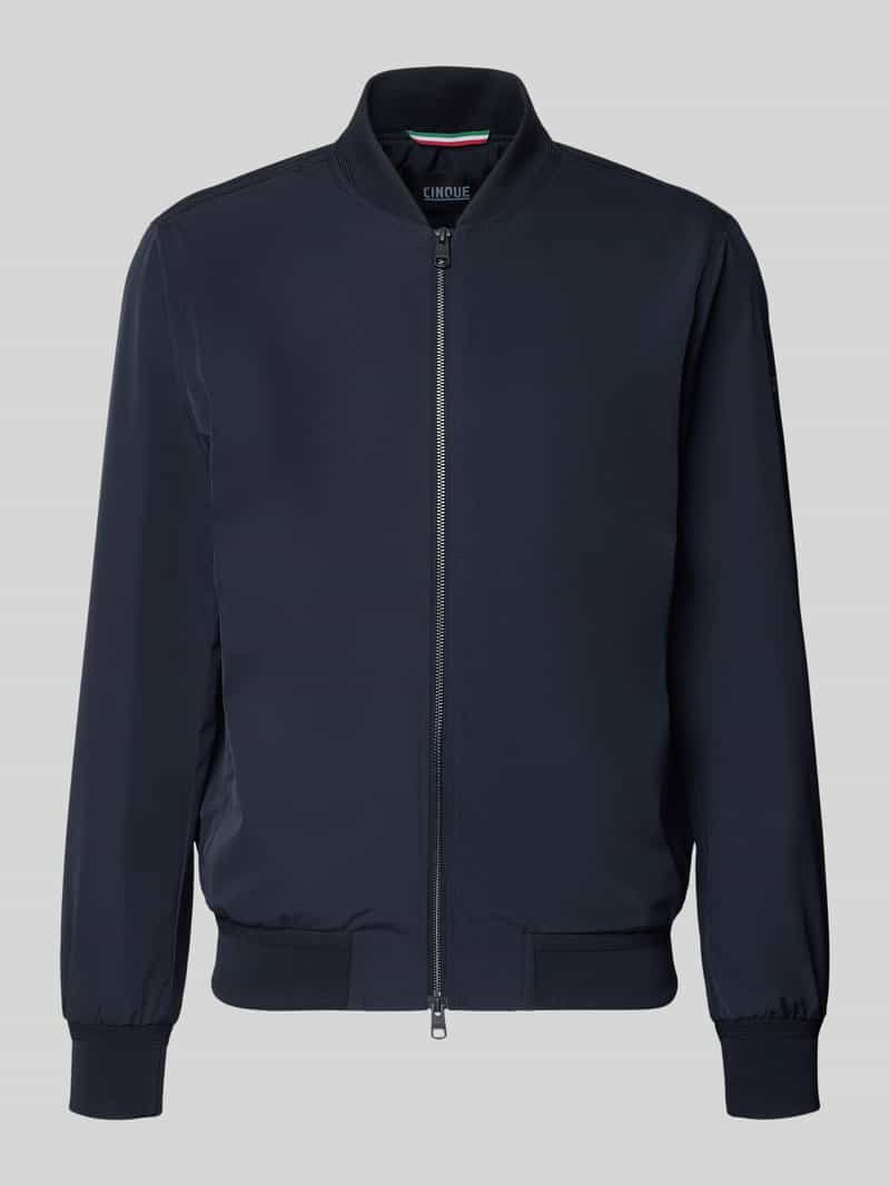 Regular fit bomberjack met opstaande kraag model 'Rapid'