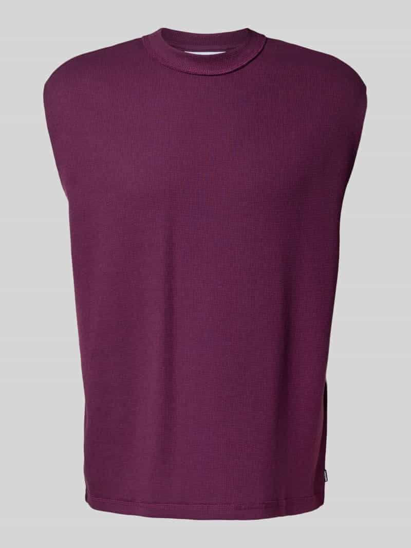 REVIEW Tanktop met structuurmotief