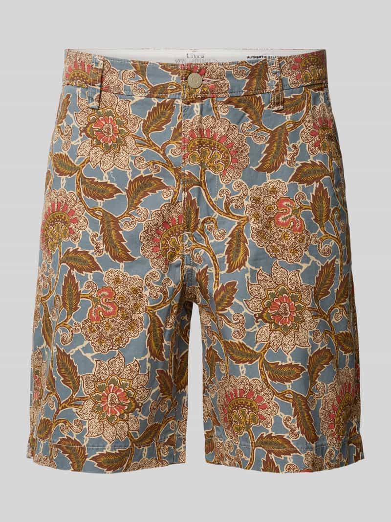Levi's Korte authentic relaxed fit chino met ceintuurlussen