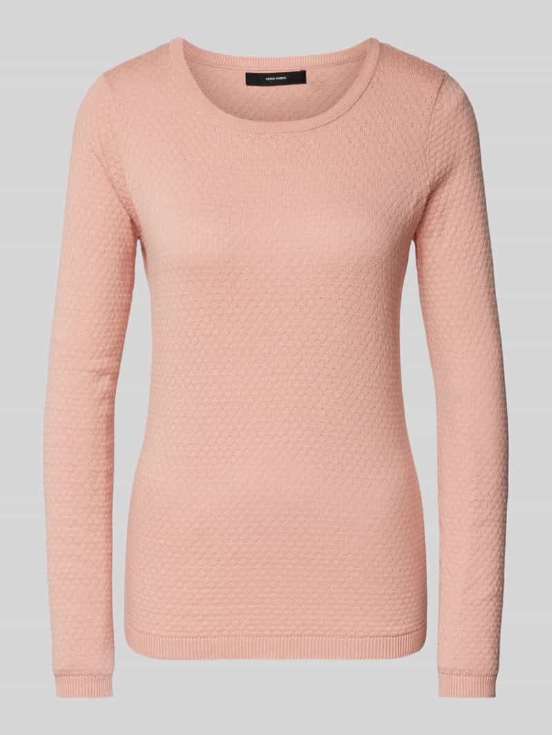 Vero Moda Trui met ronde hals VMCARE STRUCTURE LS O-NECK BLOUSE
