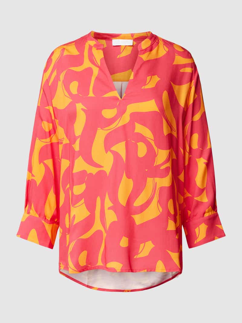 Blouse met all-over motief, model 'Elli' Better Rich
