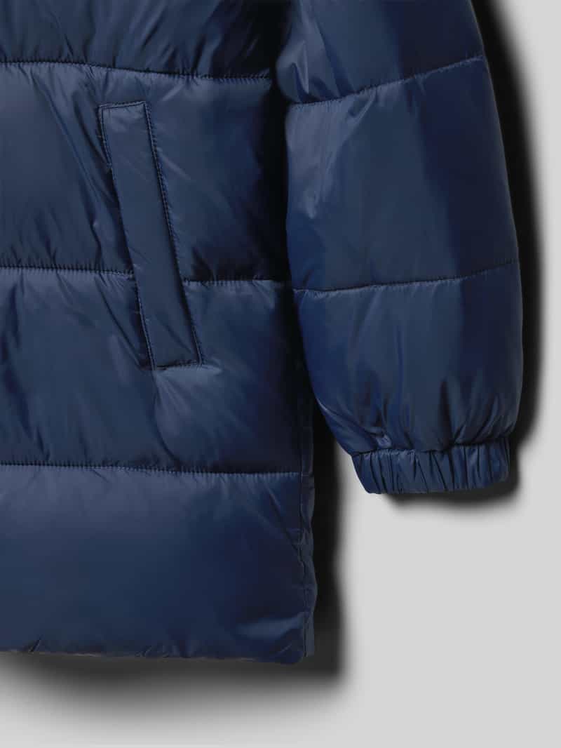 Tommy Hilfiger Teens Regular fit gewatteerd jack met tweewegritssluiting