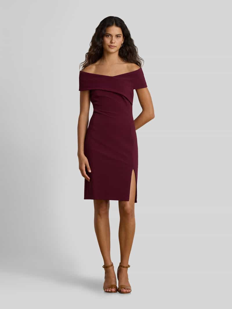 Lauren Ralph Lauren Cocktailjurk met carmenhals