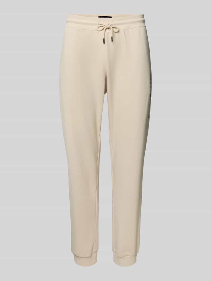Tommy Hilfiger Regular fit sweatpants van katoenmix