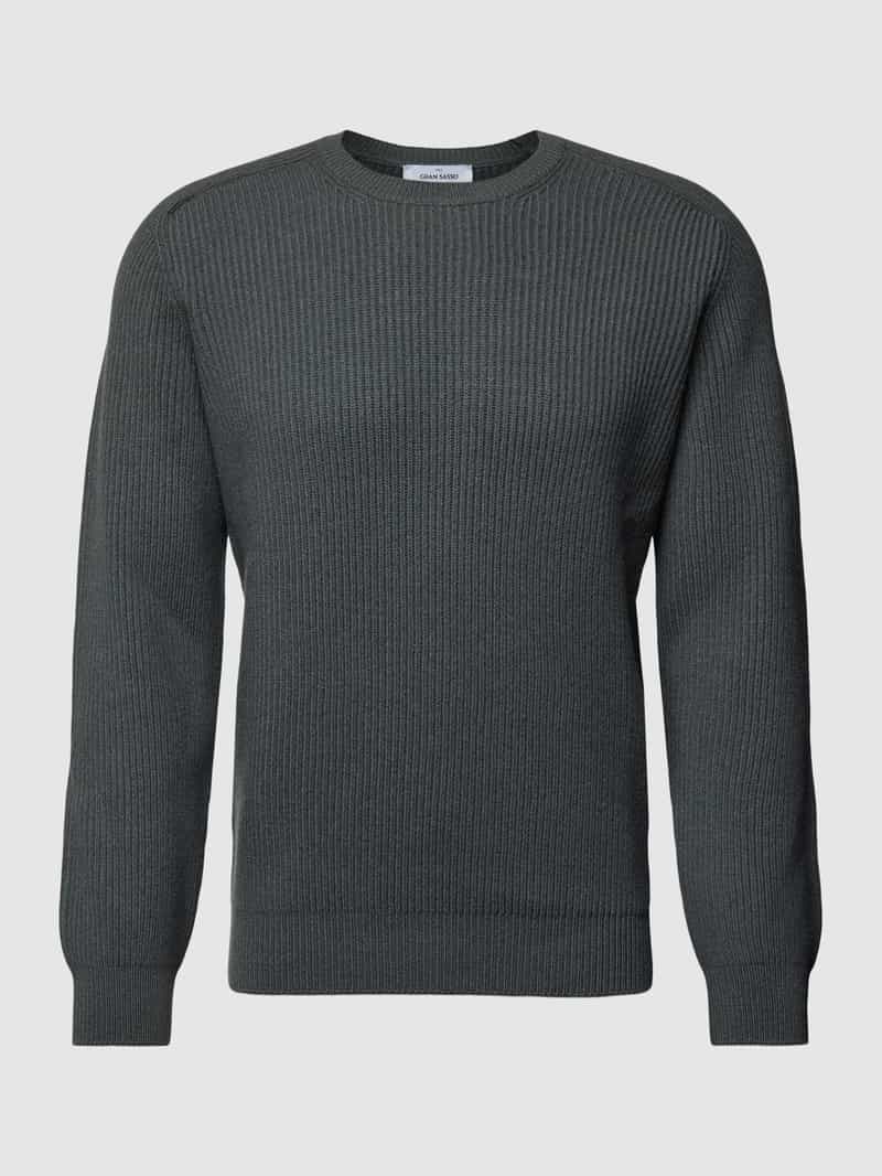 GRAN SASSO Gebreide pullover met ronde hals