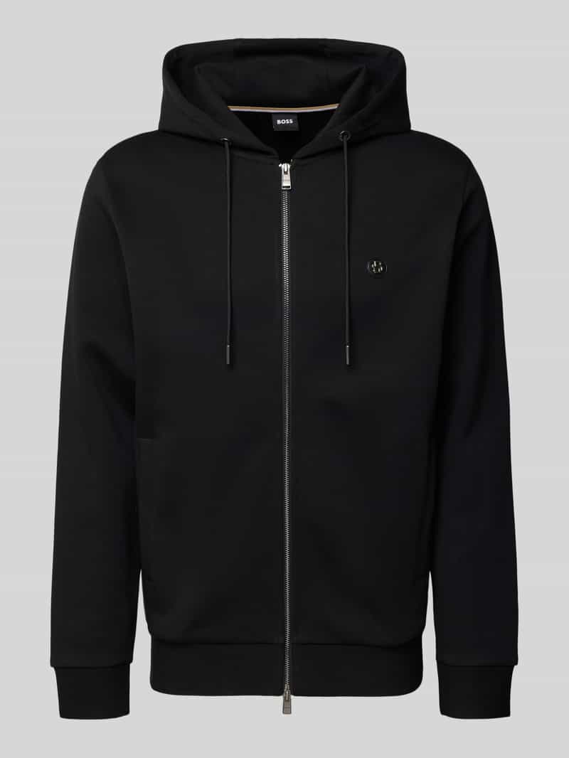 Boss Regular fit sweatjack van katoenmix model 'C-SPENCE 01'