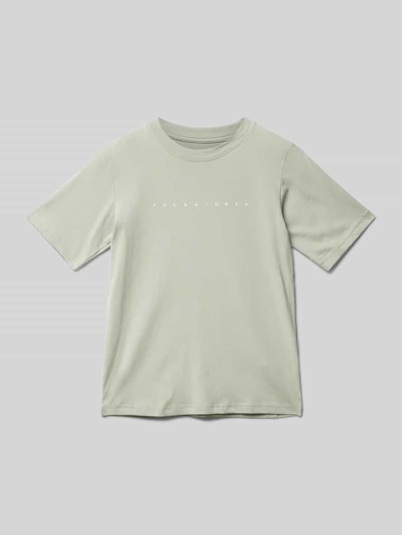 jack & jones T-shirt met labelprint model 'STAR'