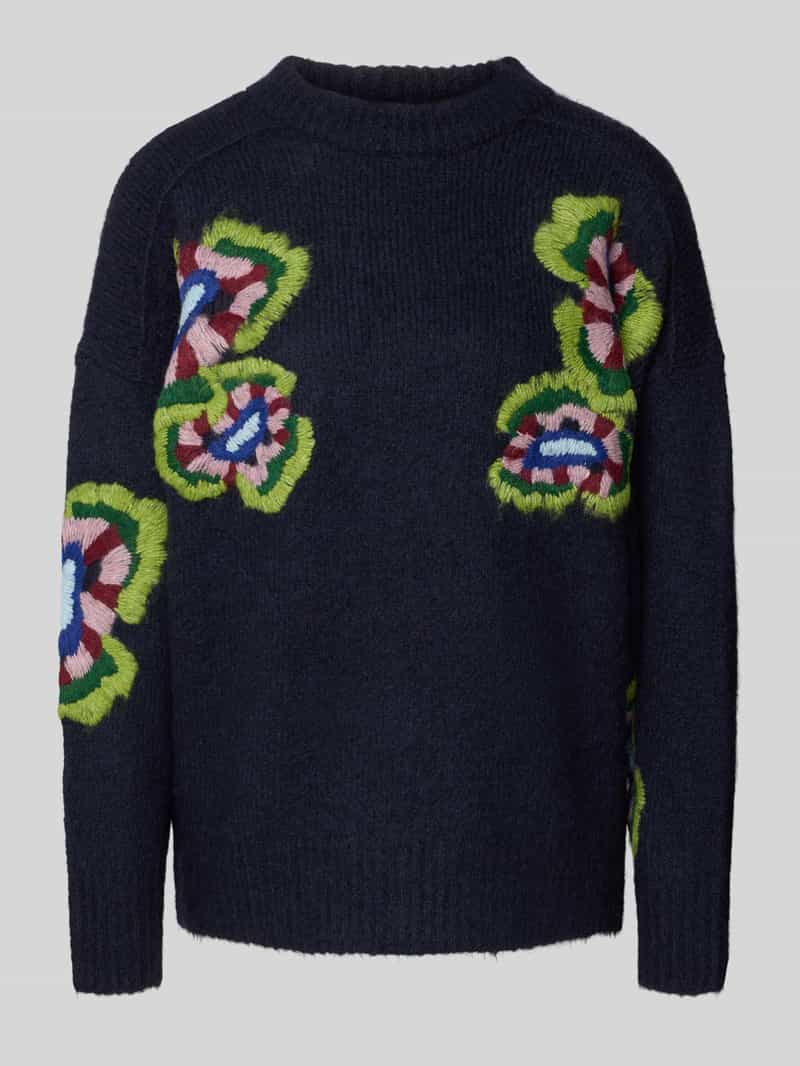 Essentiel Antwerp Loose fit pullover met wol
