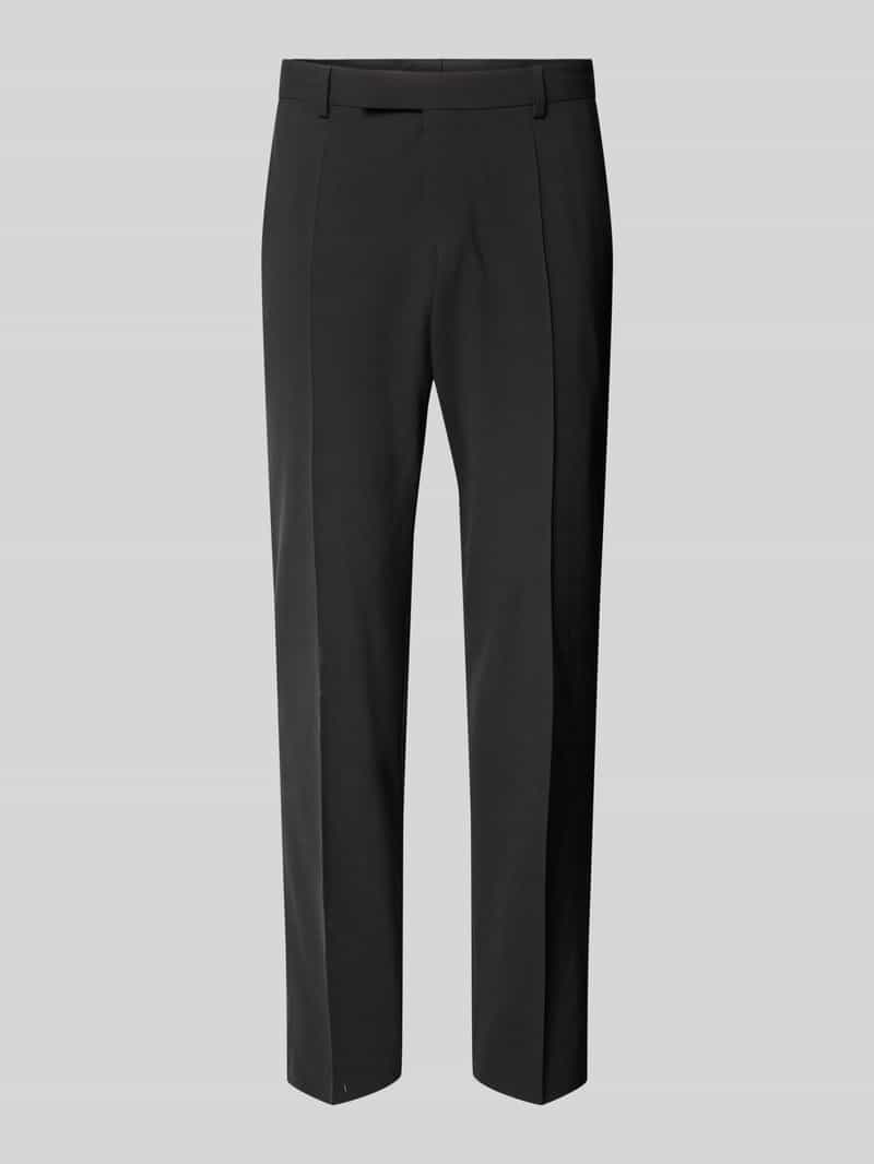 Boss Slim fit pantalon van scheerwolmix model 'H-GIO-MM-C-NF'