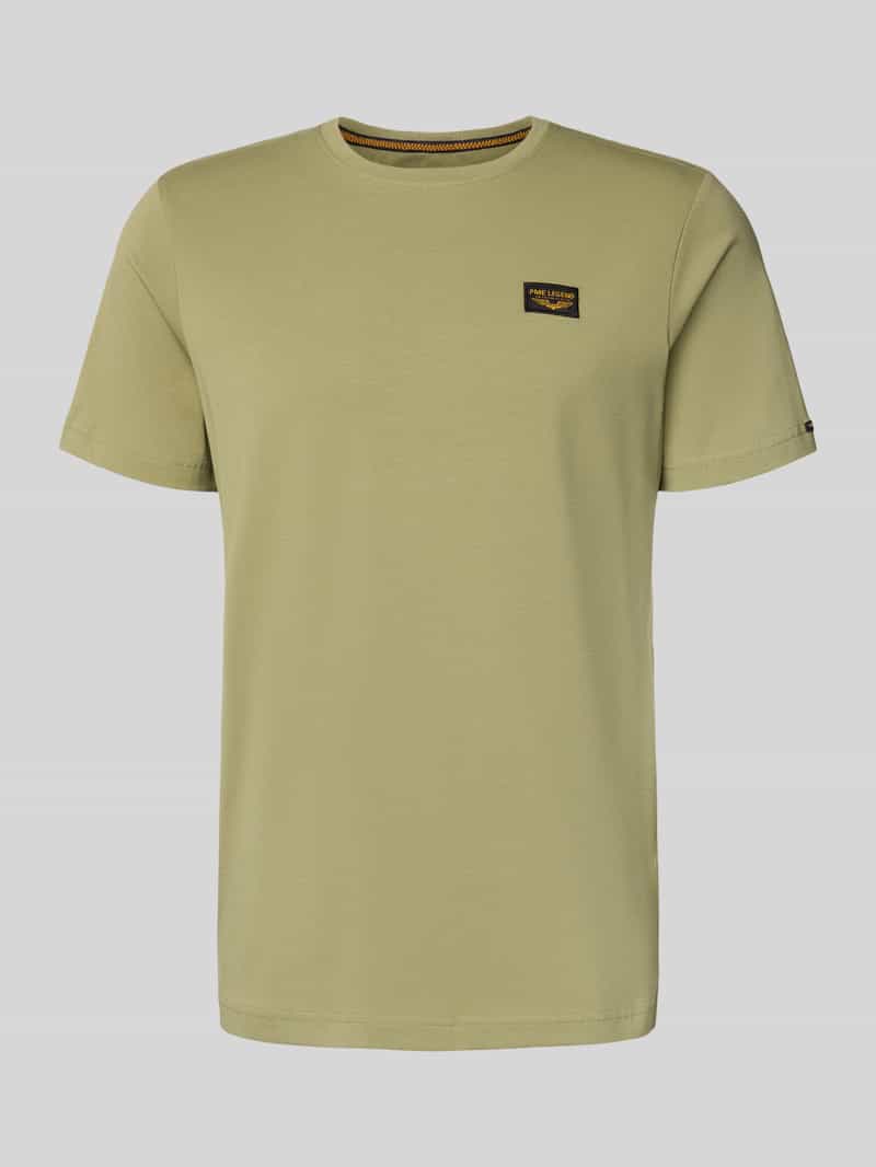 PME Legend T-shirt met labeldetail model 'Guyver'