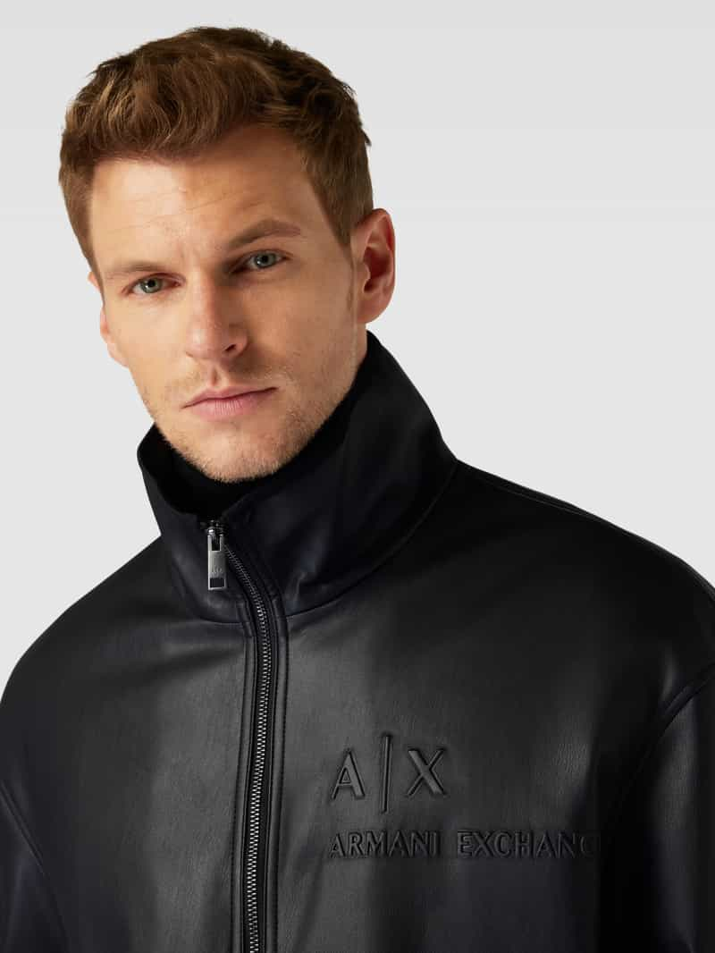 Armani Exchange Jas met opstaande kraag