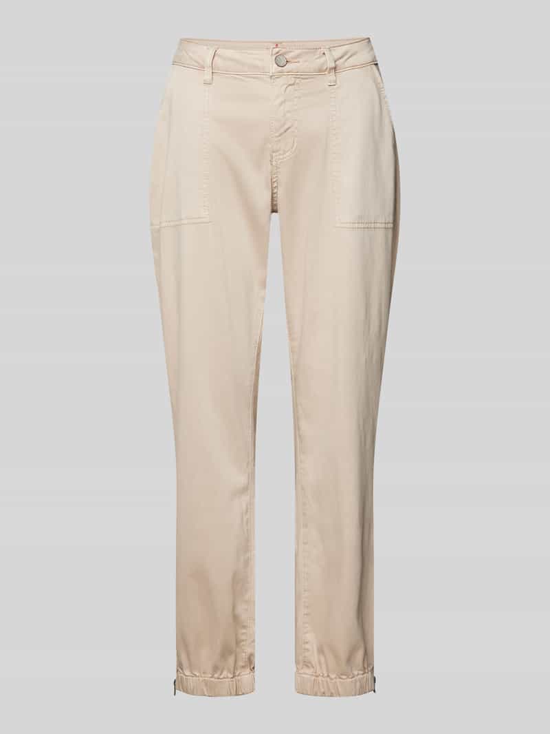 Buena Vista Tapered fit broek met verkort model 'Linda'