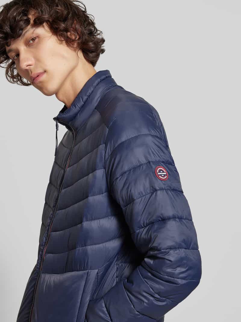 jack & jones Gewatteerd jack met opstaande kraag model 'ESPRINT'