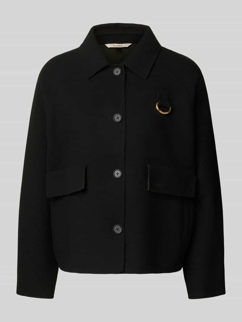 Barbour Regular fit overshirt van wolmix model 'LEONIE'