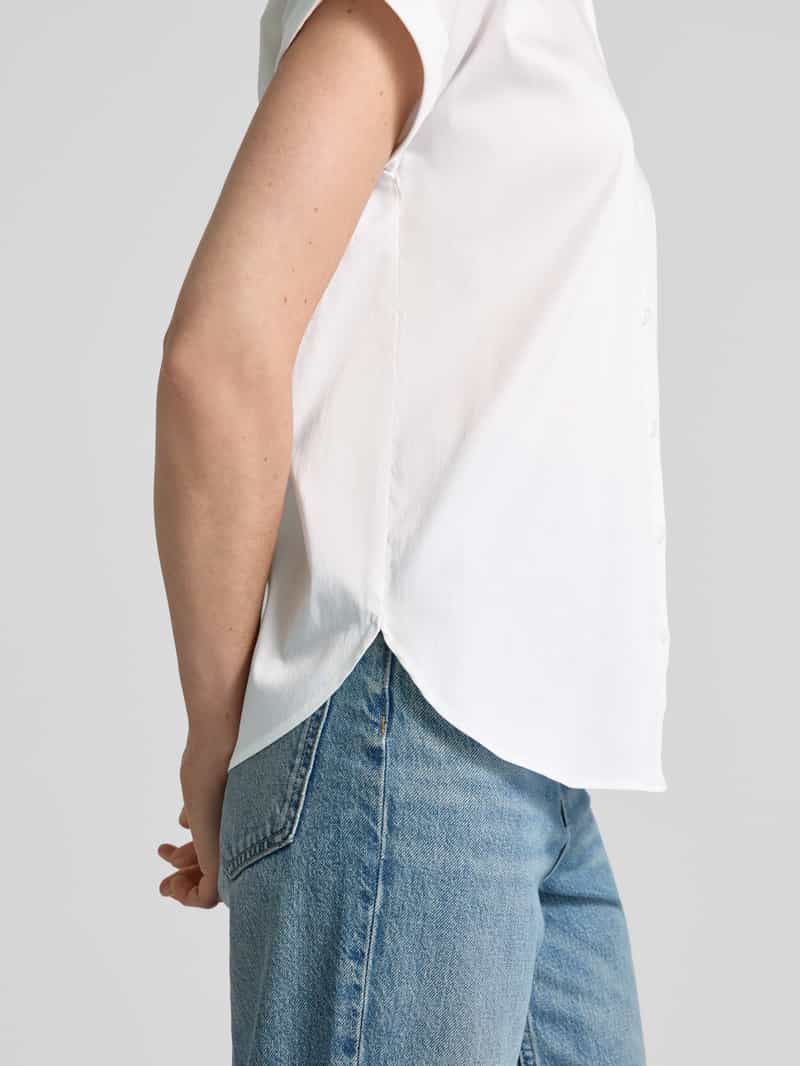 comma Overhemdblouse met knoopsluiting