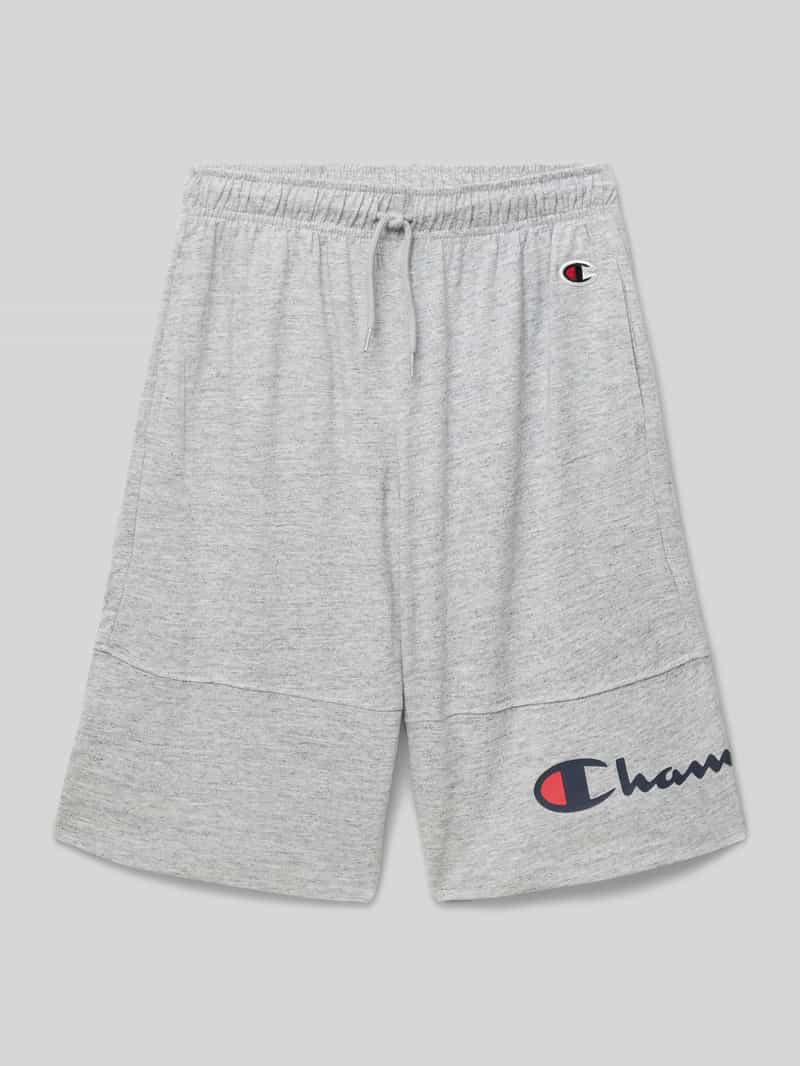 Champion Regular fit sweatshorts met labelprint