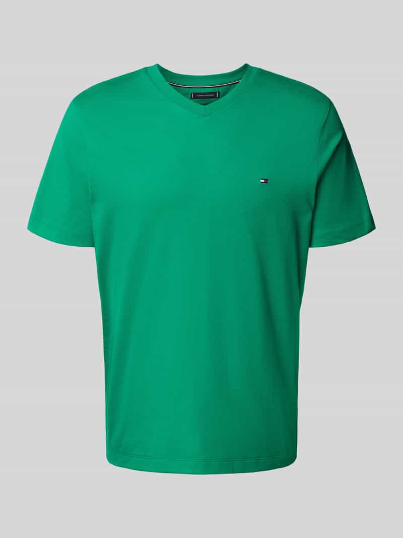 Tommy Hilfiger Regular fit T-shirt van puur katoen