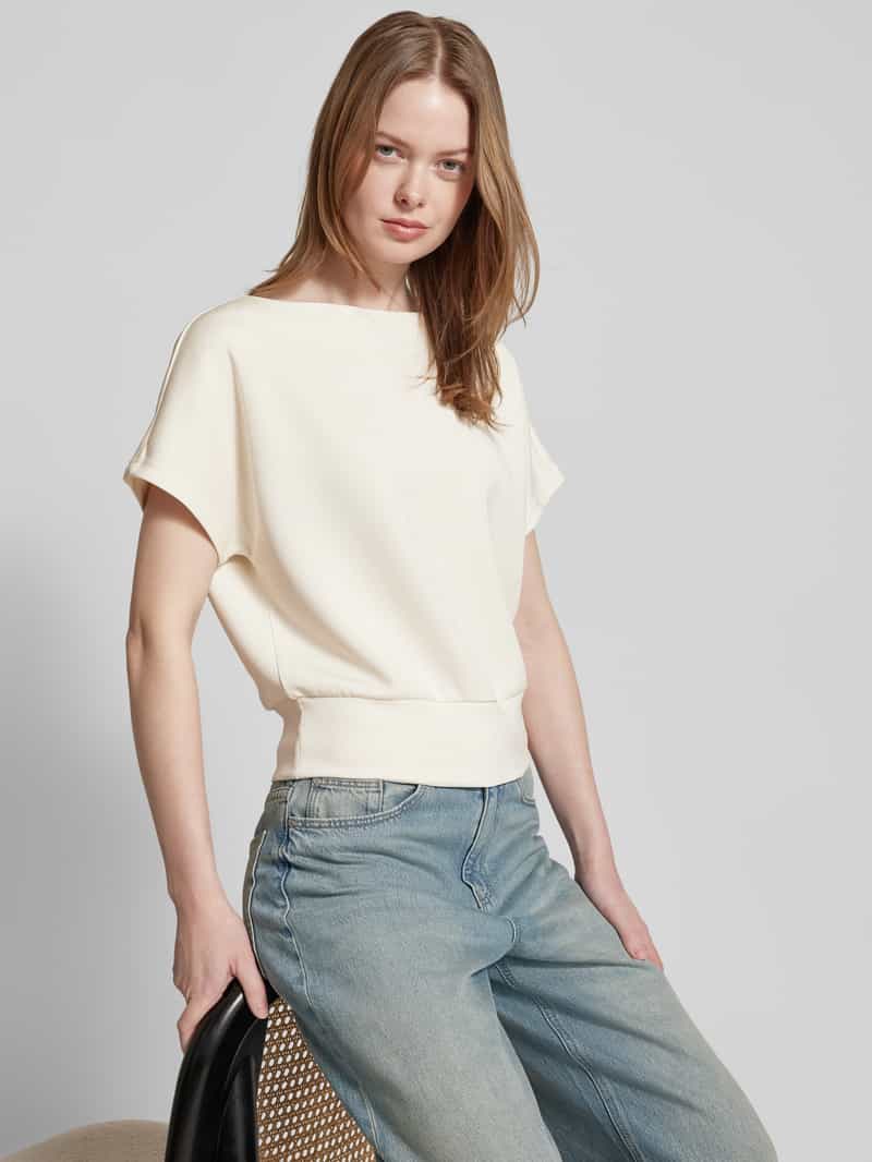 Scotch & Soda Sweatshirt met halflange mouwen