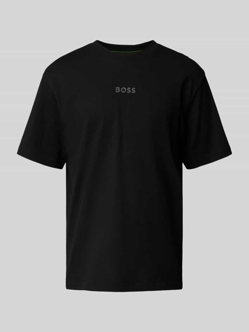 BOSS Green Regular fit T-shirt van puur katoen