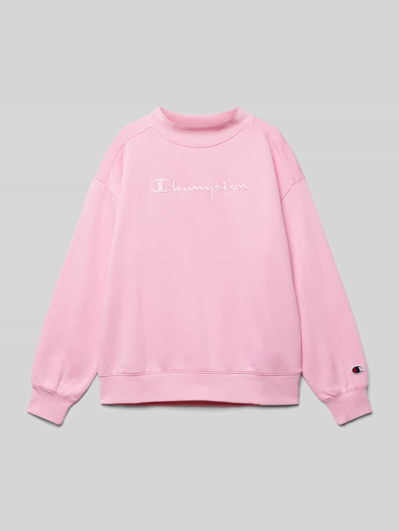 Champion Sweatshirt met labelstitching