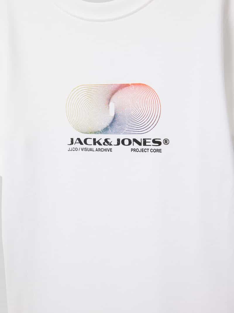 jack & jones T-shirt met labelprint model 'CALMA'