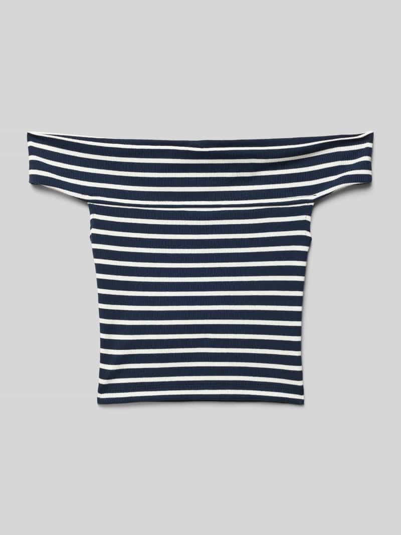 Blue Effect Tanktop in off shoulder-look