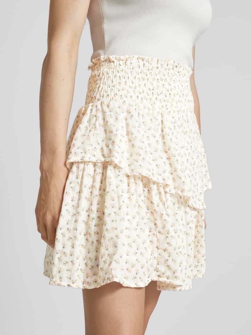 YAS Minirok met smokdetails model 'YOLANDA'