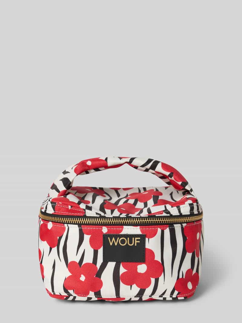 Cosmetica-etui met logopatch model 'Wildflower'