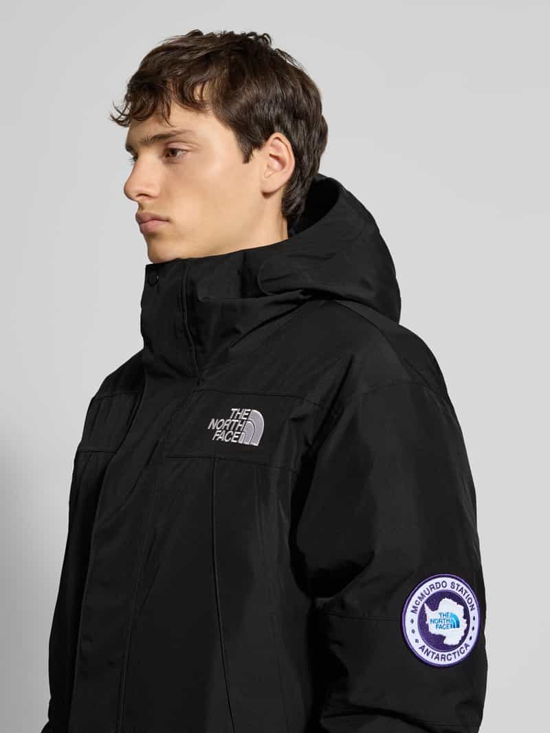 The North Face Parka met klepzakken en blinde ritssluiting