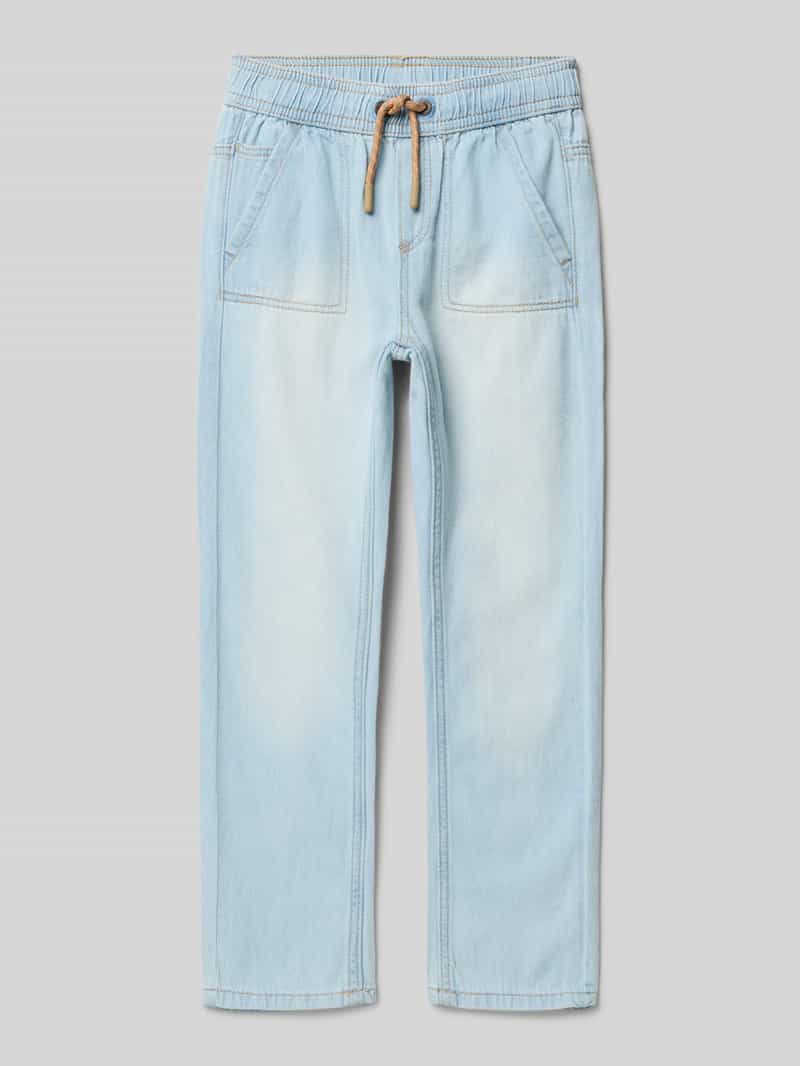 s.Oliver RED LABEL Regular fit jeansjogger van puur katoen model 'PETE'
