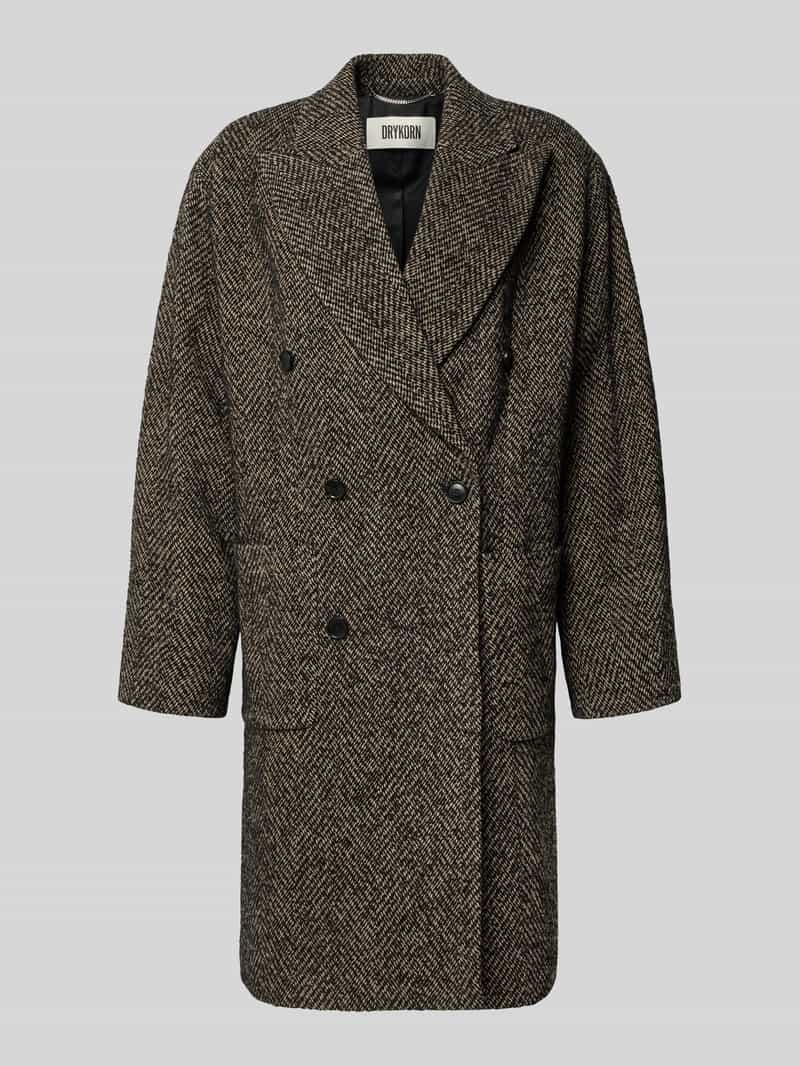 drykorn Lange jas van wolmix model 'MATESSO'