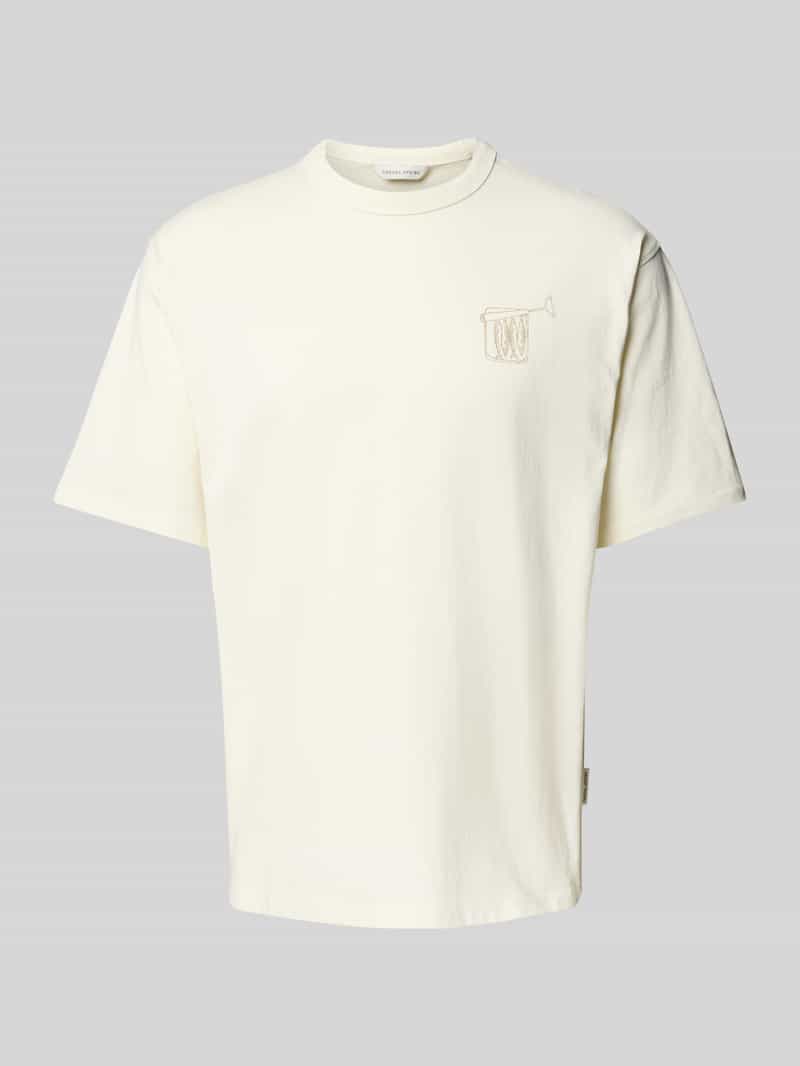 T-shirt met motiefprint, model 'ARCHER'